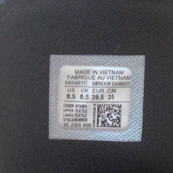 Converse Platform High-Top Sneakers women's 8.5 - Picture 2 of 3